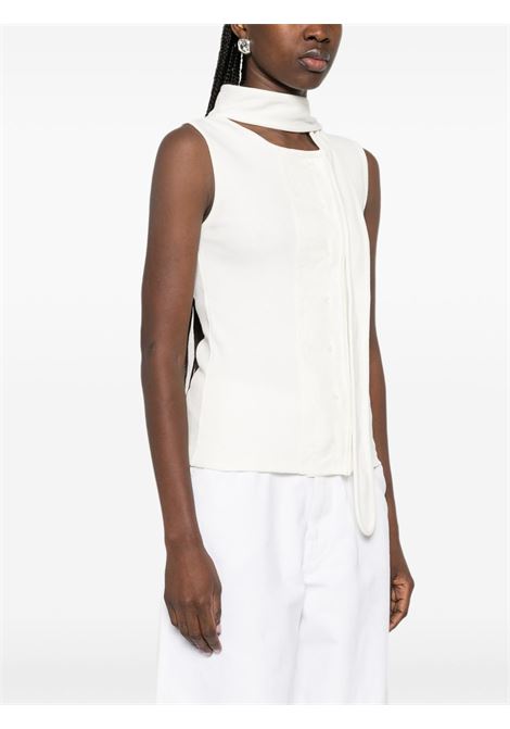 top asymmetrical fotted donna salvia LEMAIRE | TS0004 LJ1030WH086